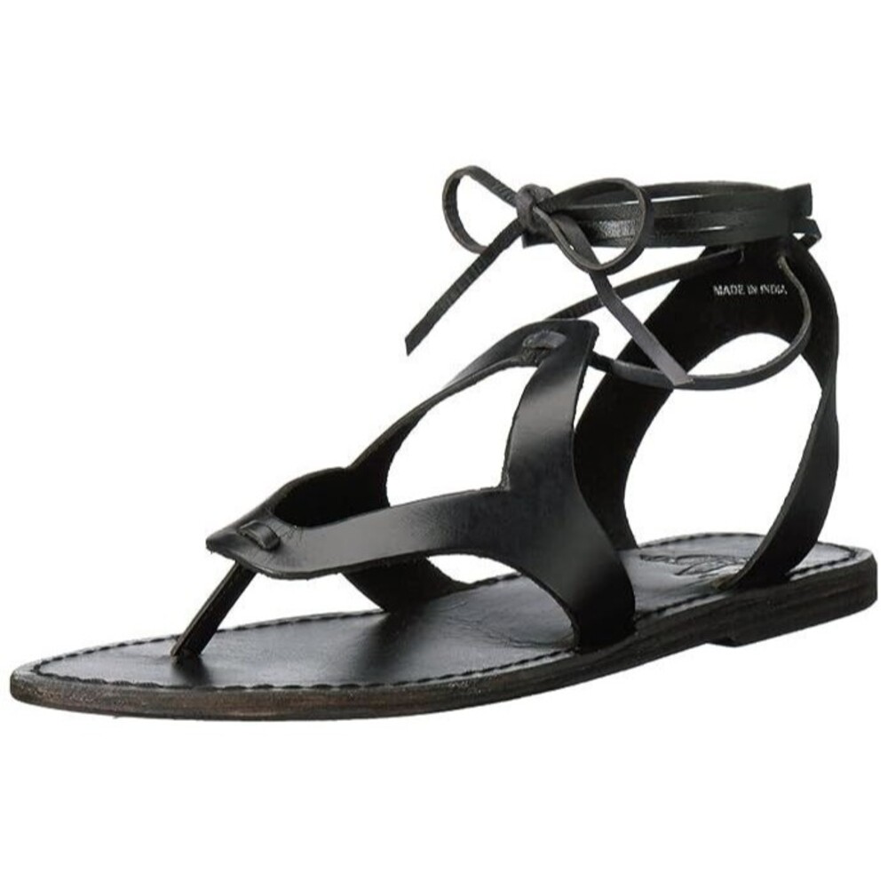 Freebird Wrap Gladiator Sandals Hippy Leather Womens Size 9 39 Festival Lace Up